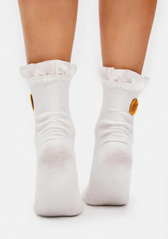 We're Going Places Crew Socks