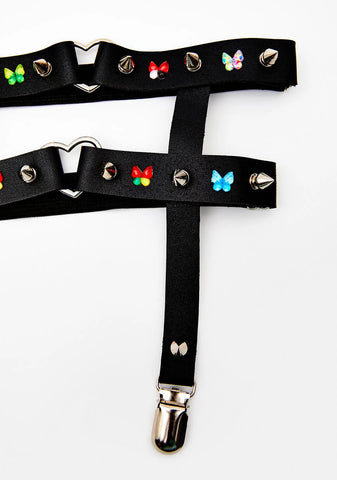 VIP Guest Vegan Leather Garters