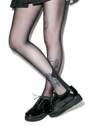 Baby Got Backseam Tights