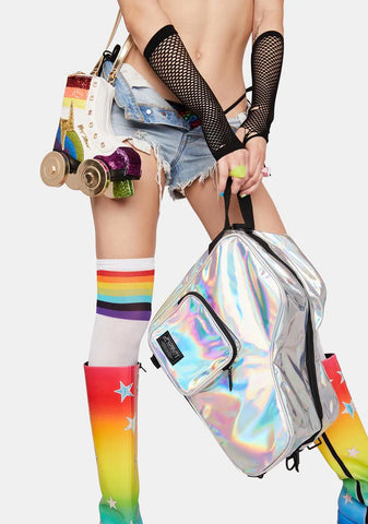 Reflective Freewheeling Roller Skate Bag