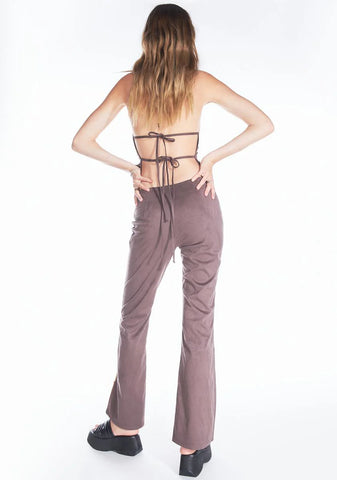 You're The Ultimate Patchwork Flare Pants