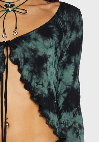 Reading Palms Long Sleeve Top