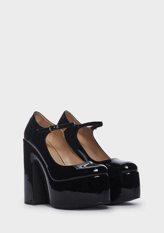 Wish I Could Platform Mary Janes