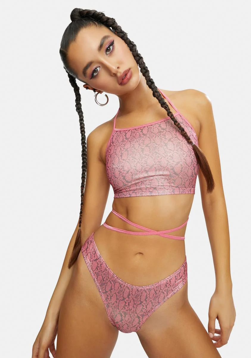 Kandi Hypnotic Hype Lace Up Top