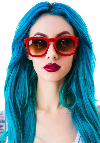 Classic Fox Sunglasses - Blue