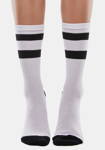 Too Ghoul For School Crew Socks