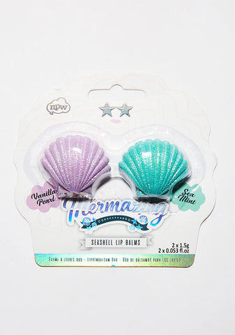 Mermaid Lip Balm Duo