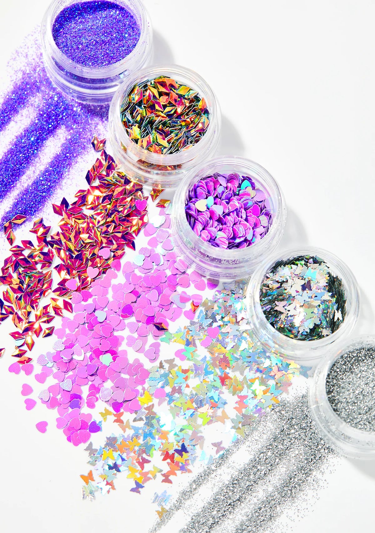 More Sparkly Than Dull Glitter Stack