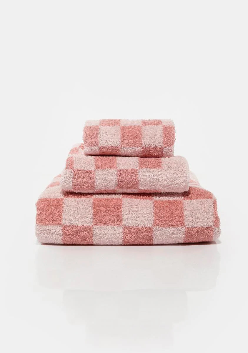 Lolly Checked Out 3-Piece Towel Set