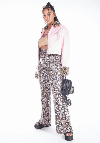Plus Against The World Leopard Pants