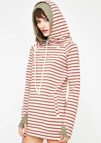 Weekend Crush Stripe Hoodie