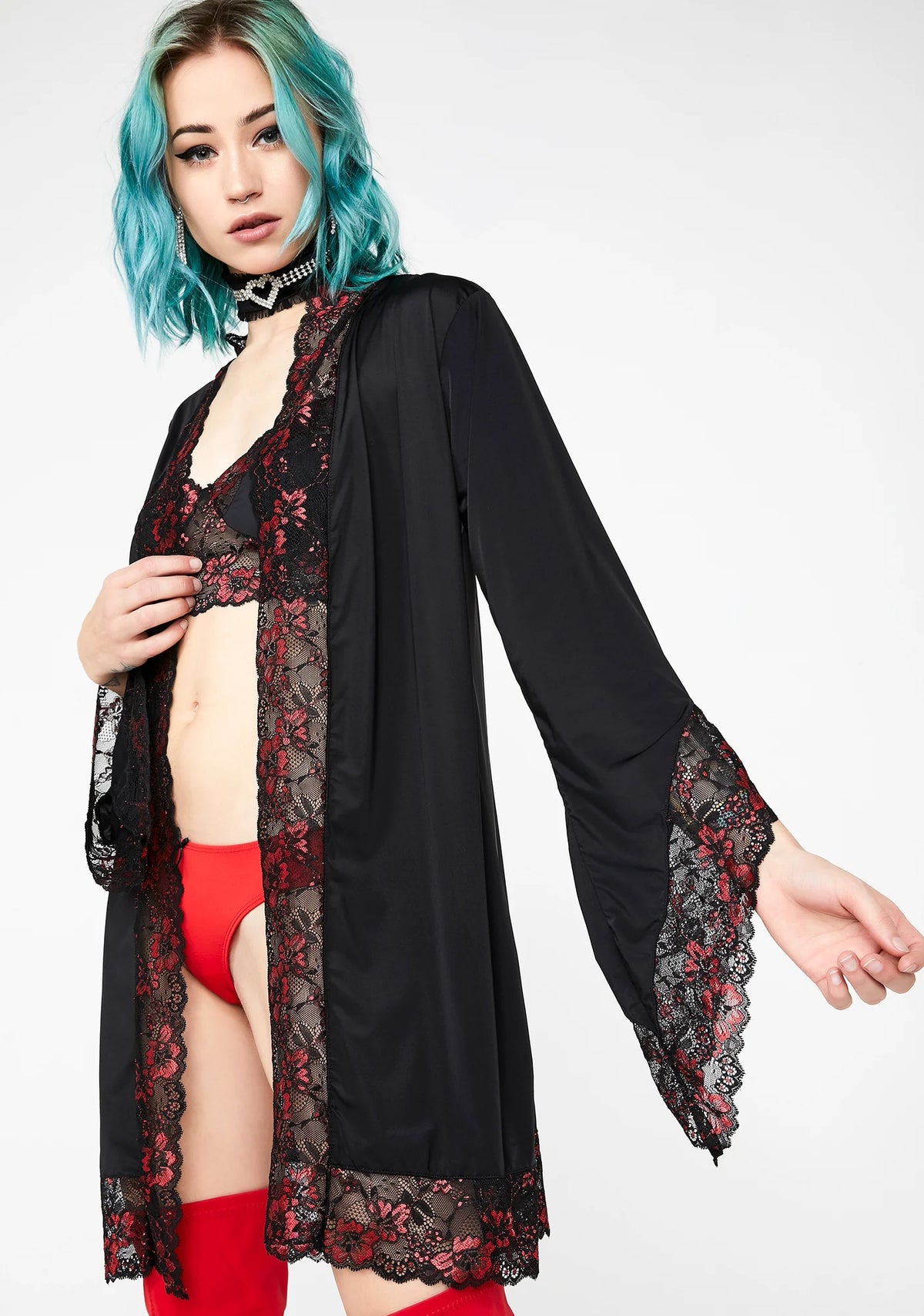 Silky Seductress Robe