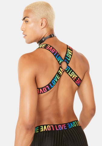 Unisex Pride Chain Harness