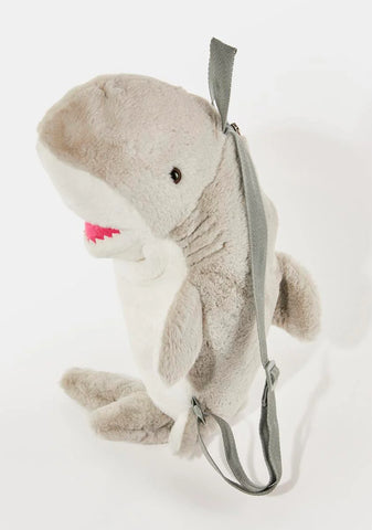 Shark Bitez Plush Backpack