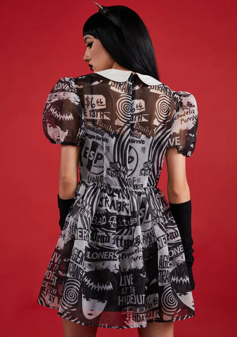 Bad Attitude Organza Dress