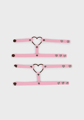Totally Smitten Heart Bracelets