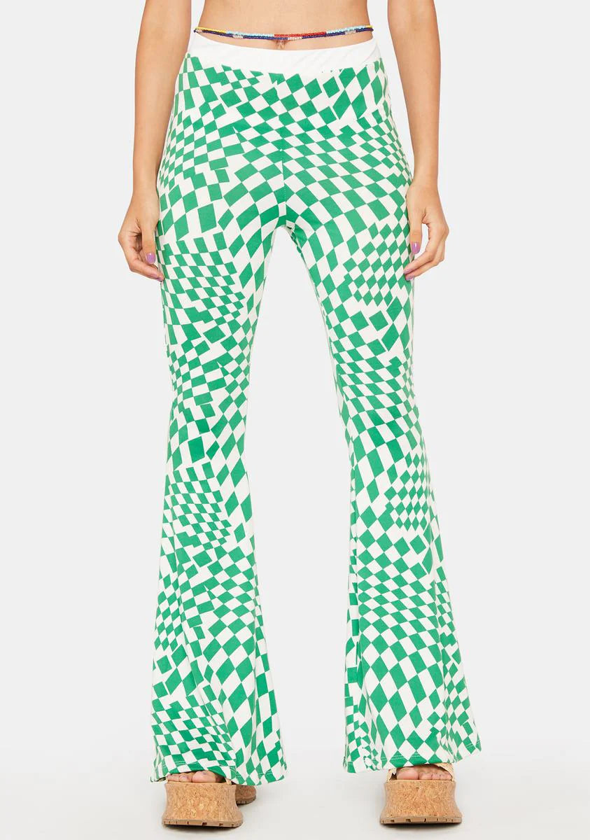 Lucky Beat You To It Flare Pants