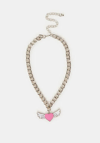 Earned My Wings Charm Choker