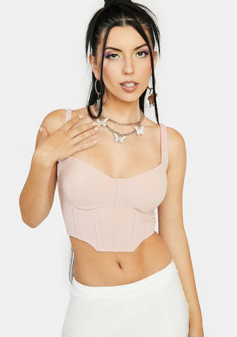 Baby Get With The Program Corset Top