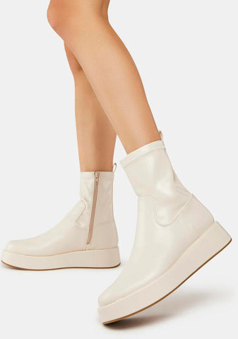 Not Okay Ankle Boots