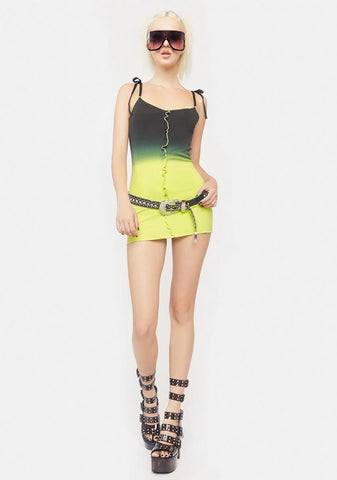 Daddy Money Ombre Mini Dress