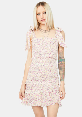 Fig Love What Matters Floral Mini Dress