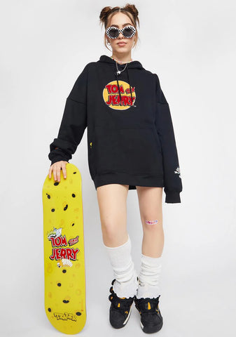 X Tom And Jerry Chenille Hoodie