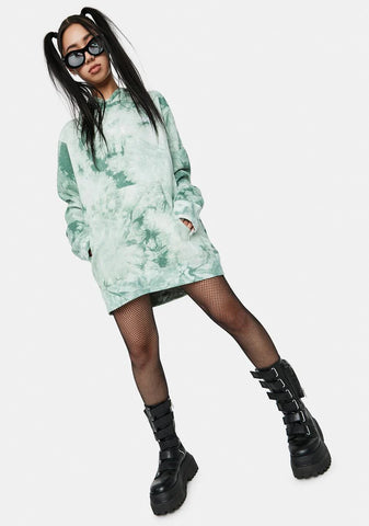 Green Tea Everyday Tie Dye Hoodie