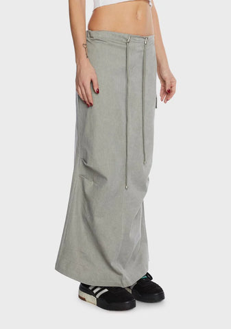 Parachute Maxi Skirt