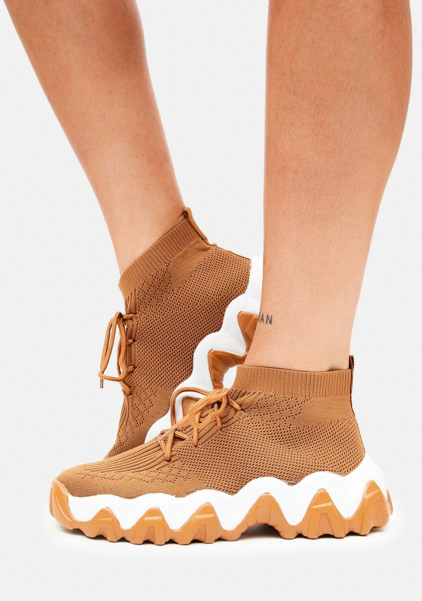 Sand Retro Revolution Sneakers