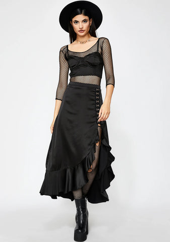 Under My Spell Midi Skirt