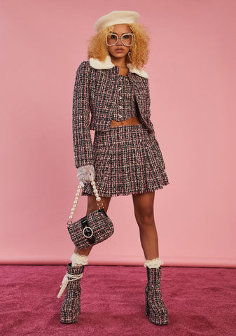 Pish Posh Tweed Corset