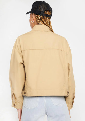 Loose Utility Trucker Jacket