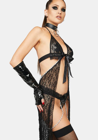 Been A Bad Girl Cut Out Lingerie Set