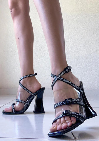 Babygirl Hustle Strappy Heels