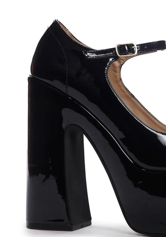 Wish I Could Platform Mary Janes