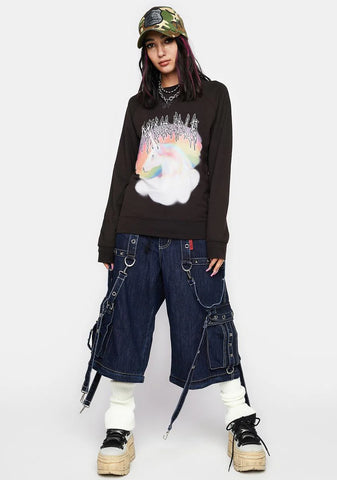 Miserable Unicorn Pullover Sweater