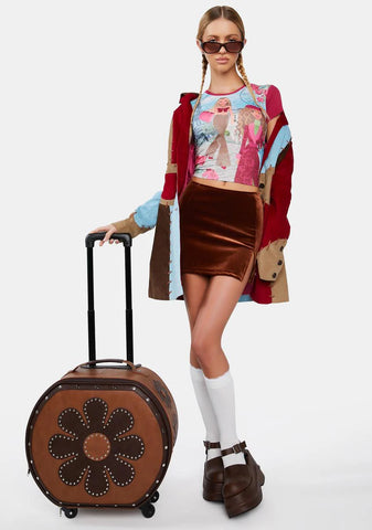 I See France Crop Top