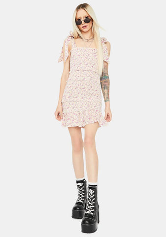 Fig Love What Matters Floral Mini Dress