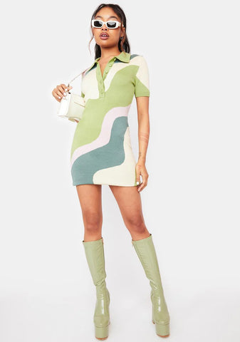 Born To Be Alive Mini Dress