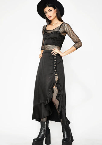 Under My Spell Midi Skirt