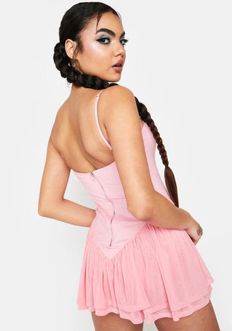 Baby I Flit I Float Mini Dress