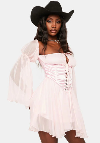 Sweet Hard To Believe Mini Dress