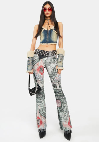 Billionaire Low Rise Pants