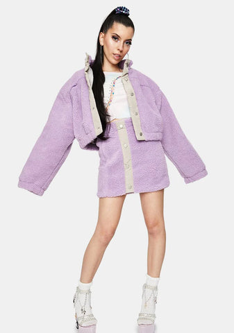 Yummy Sherpa Fleece Jacket