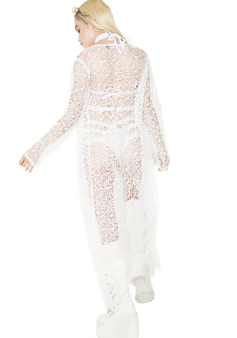 Moon Gazer Mesh Kimono