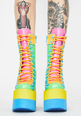 Sour Candy Traitor Boots