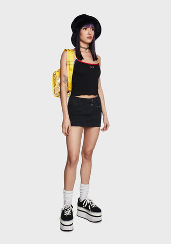 Hung Up On You Mini Skort