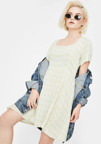 Sage Peky Mini Dress