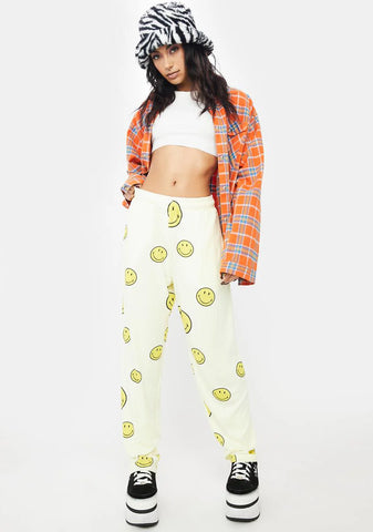 Smiley Soft Knit Pants